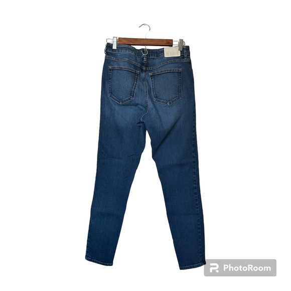 Everlane The Curvy High Rise Skinny Jeans Womens 29 Western‎ Boho Denim Dark Wsh - Picture 2 of 7